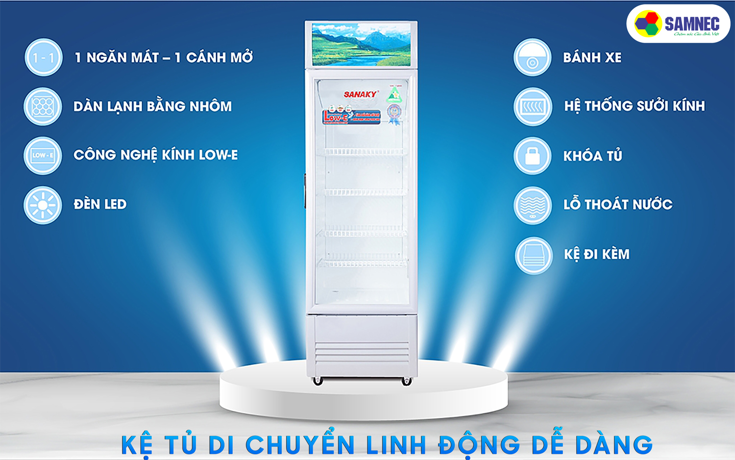 Tính năng tủ mát