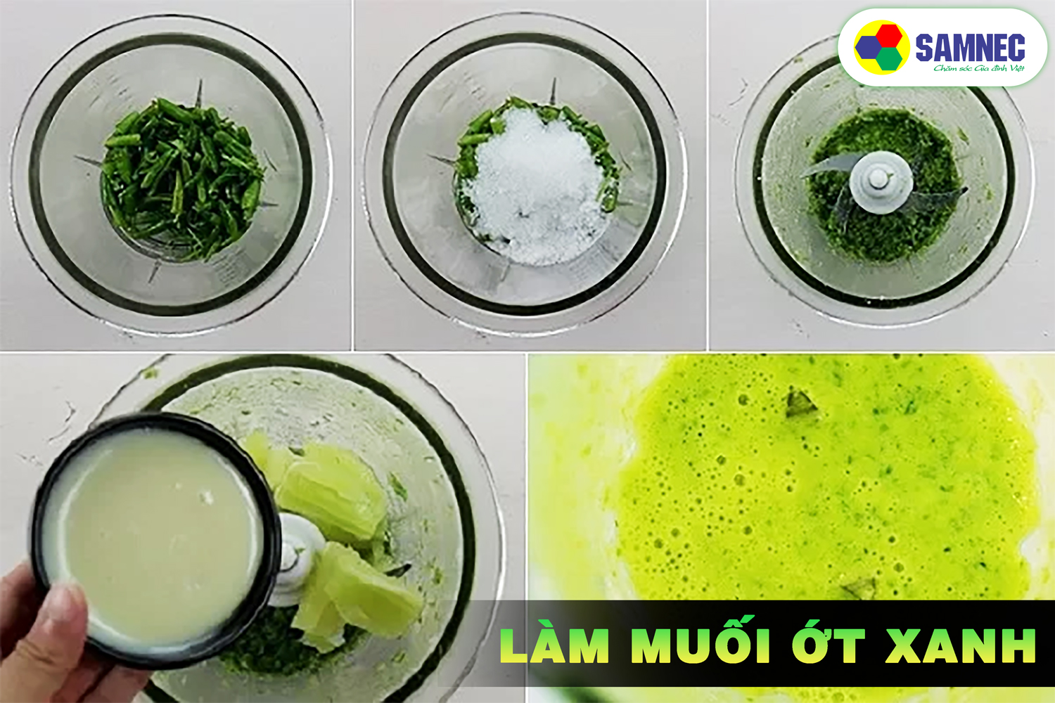 Pha muối ớt xanh