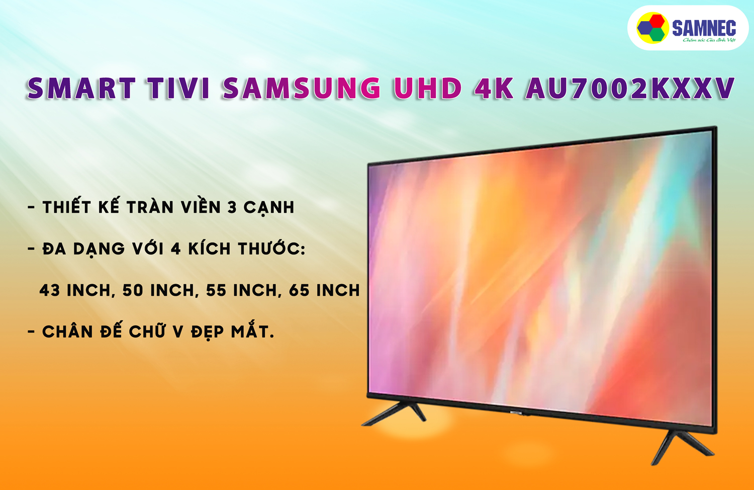 thiết kế Samsung Au7002