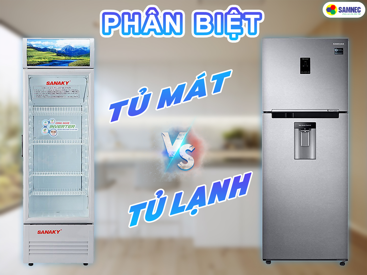 Phân biệt tu mát và tủ lạnh
