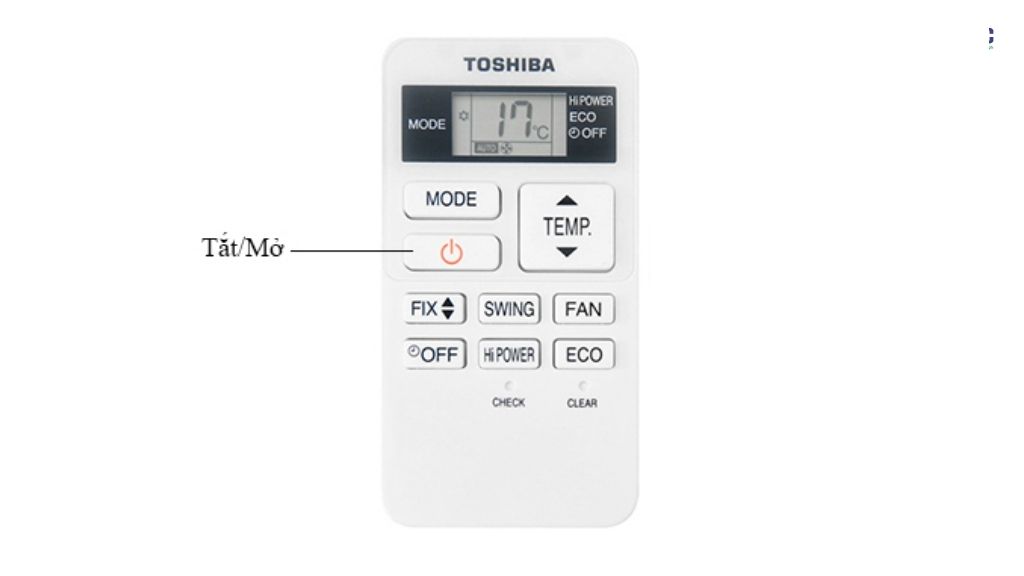 Bật/ Tắt máy lạnh