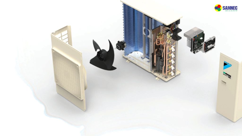 Cấu tạo dàn nóng