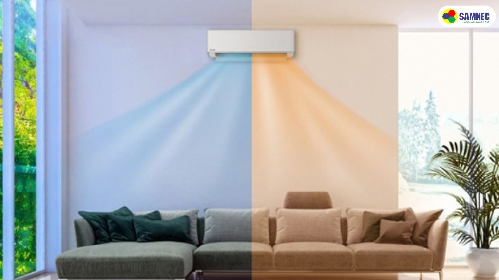 Nguyên lý hoạt động của máy lạnh 2 chiều