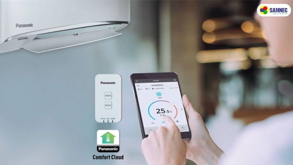 Kết nối Panasonic Comfort Cloud nhanh chóng, tiện lợi