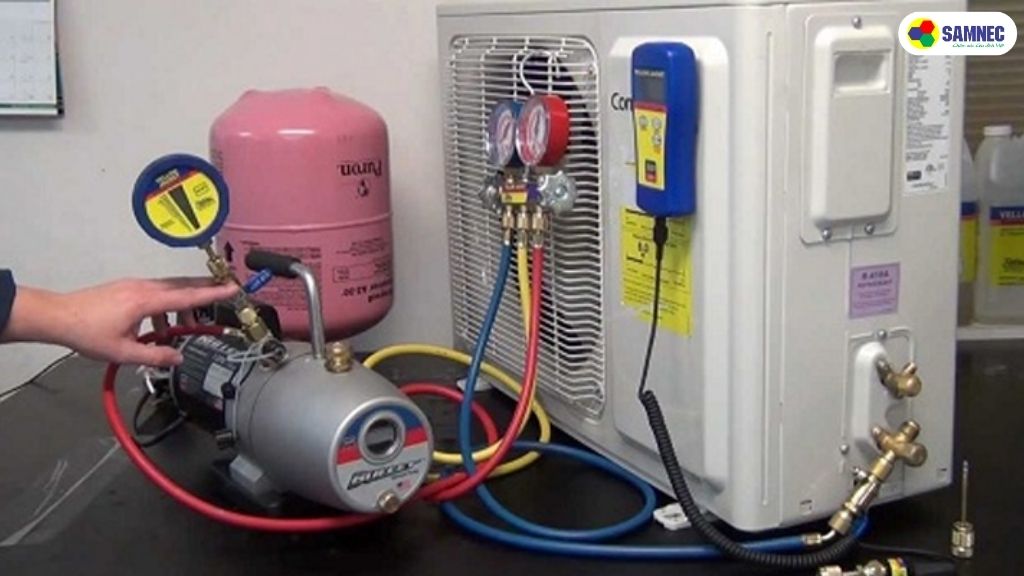 Block máy nén bị hỏng