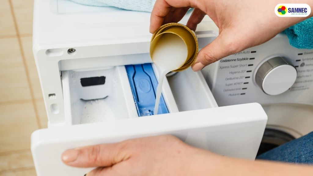 Đối với máy giặt Panasonic lồng ngang