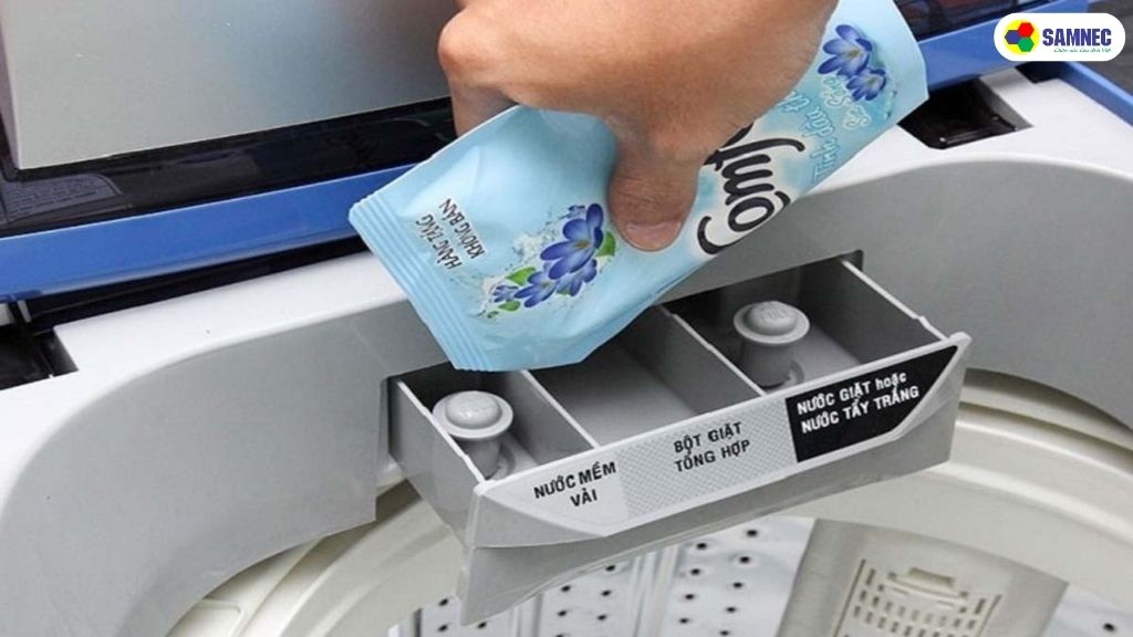 Đối với máy giặt Panasonic lồng đứng 