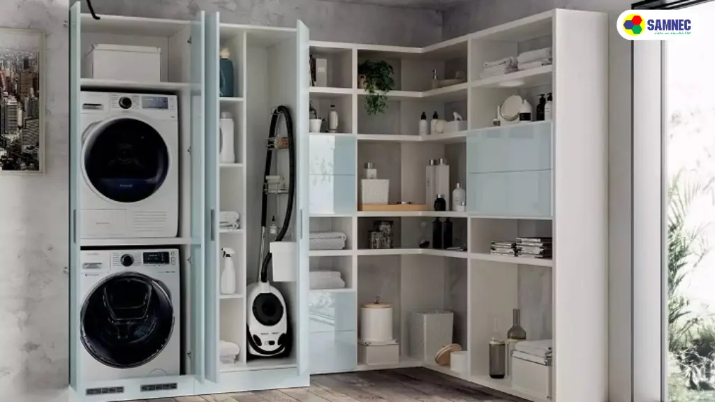 nhược điểm máy giặt và máy sấy chồng lên nhau