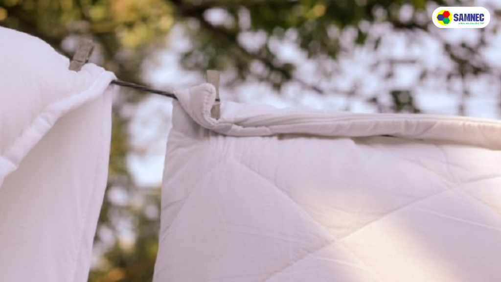 giặt topper bằng máy giặt