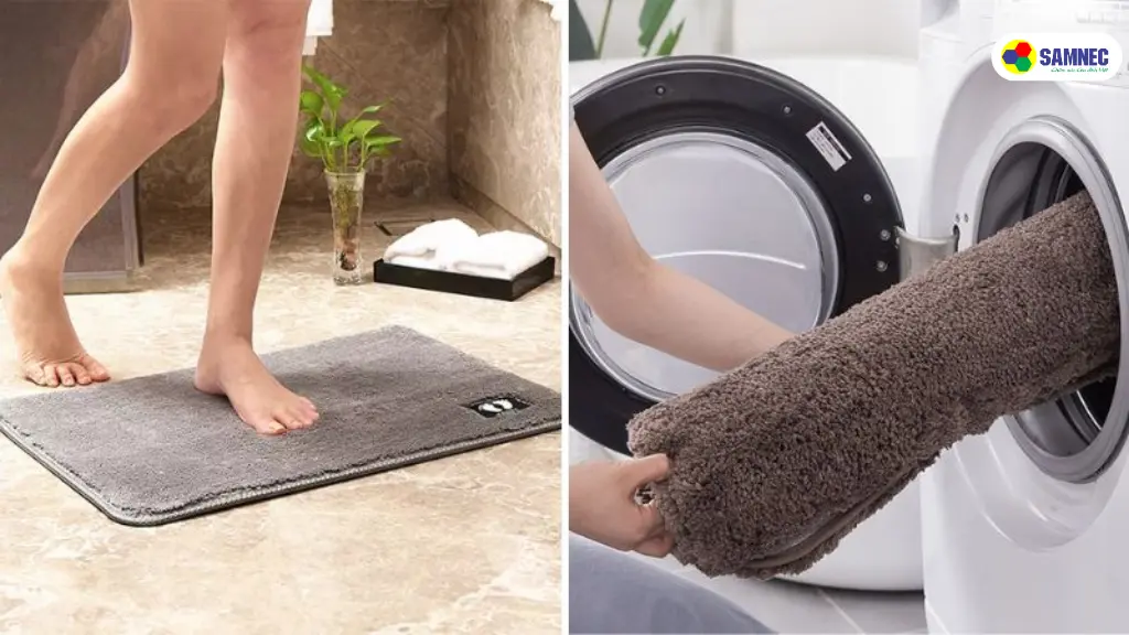 giặt thảm bằng máy giặt