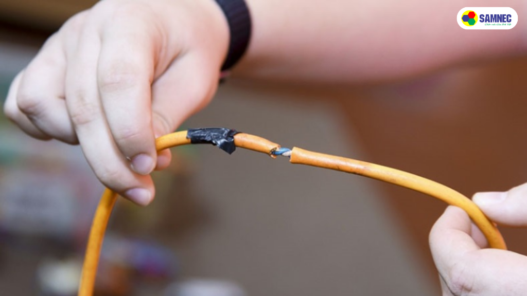  rò rỉ điện ở máy giặt