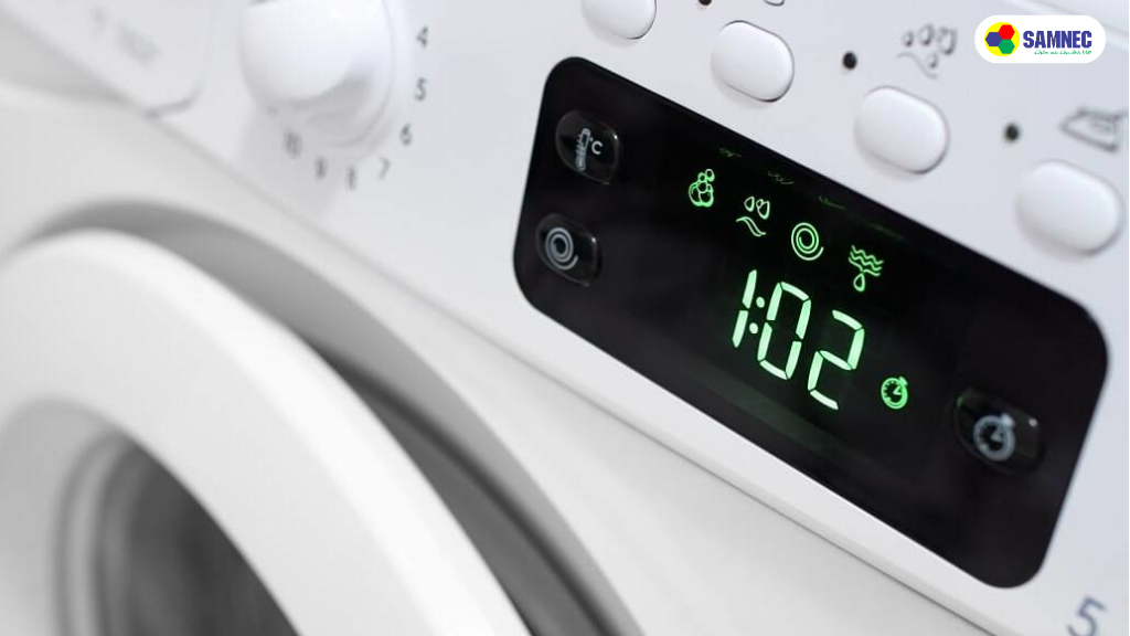bộ đếm thời gian bị lỗi khiến máy giặt bị nhảy thời gian