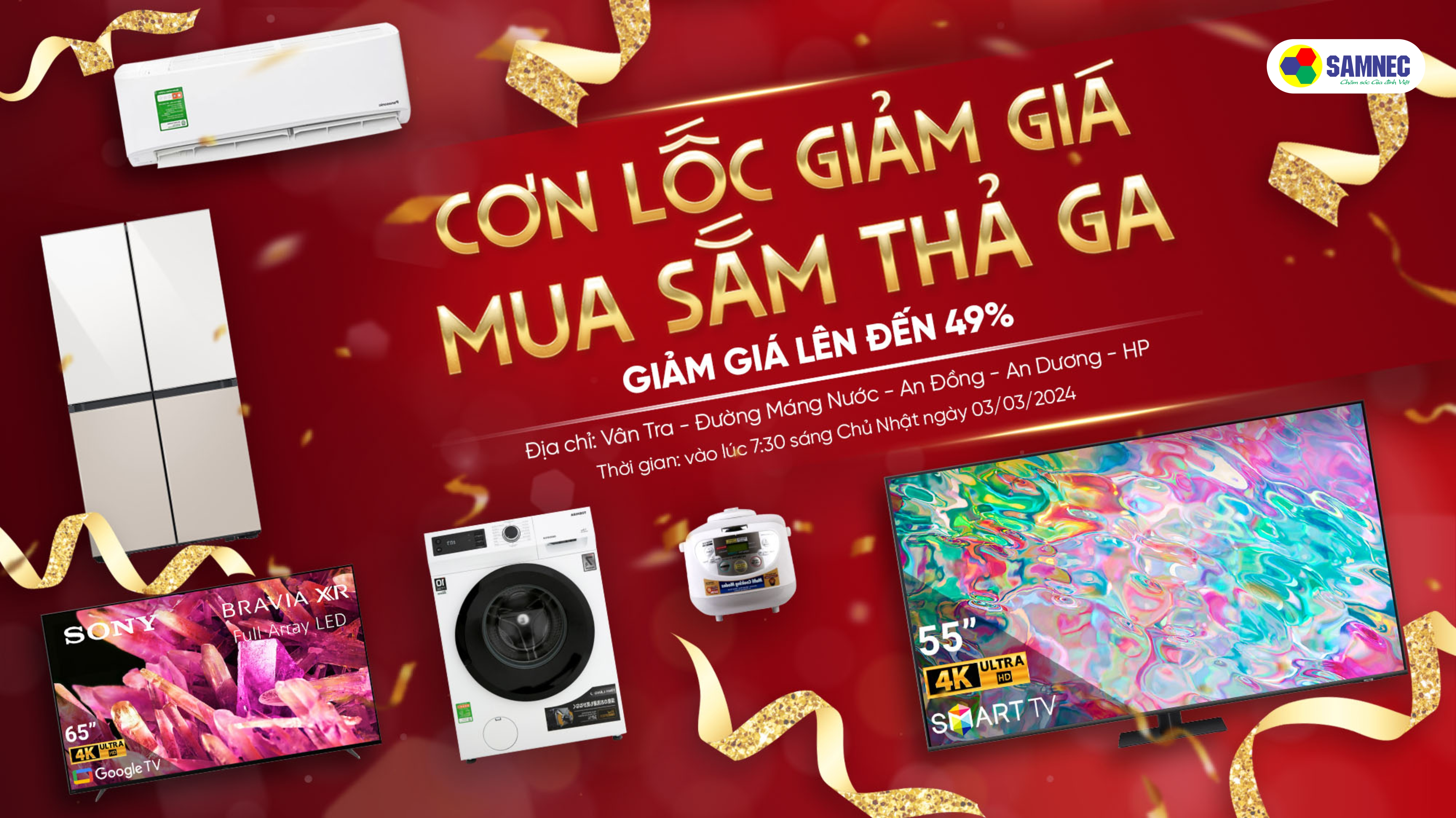 khai trương samnec an dương