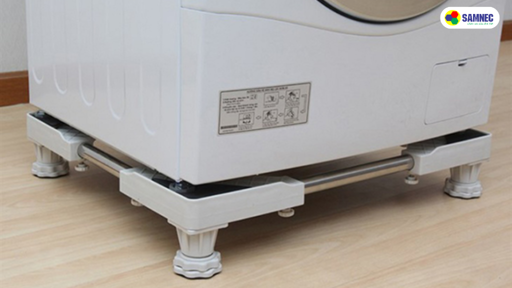 Vị trí đặt máy giặt bị mất cân bằng