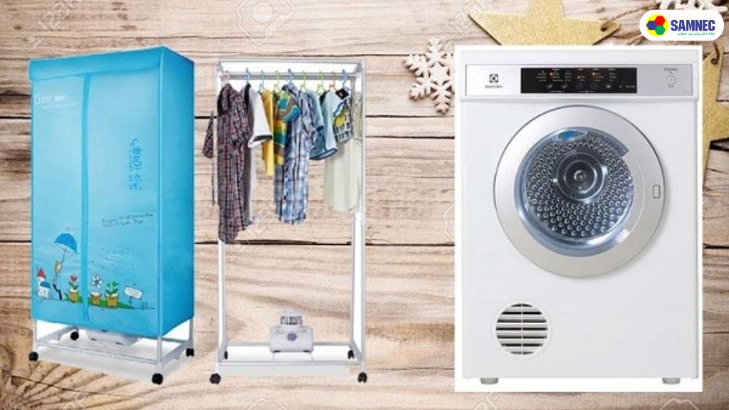 Nên dùng tủ sấy hay máy sấy quần áo?