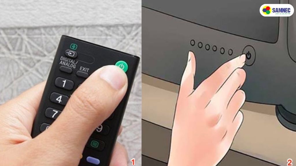 Hướng dẫn cách tắt tivi đúng cách 