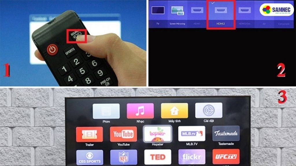 Kết nối qua AirPlay