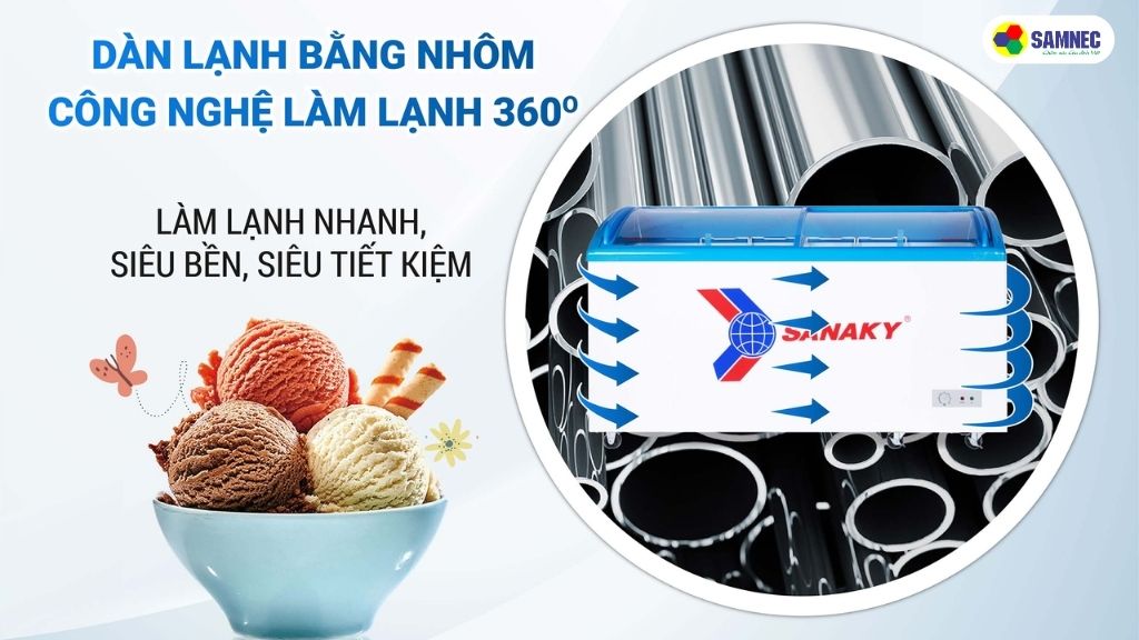  Ưu và nhược điểm của tủ đông dàn nhôm 