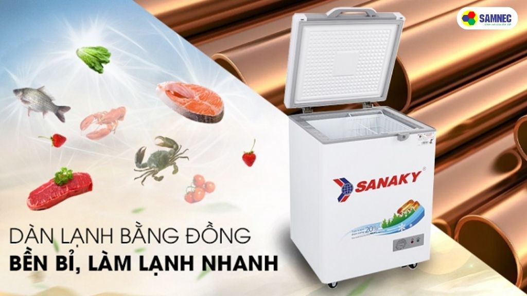 So sánh tủ đông dàn lạnh bằng đồng và nhôm 