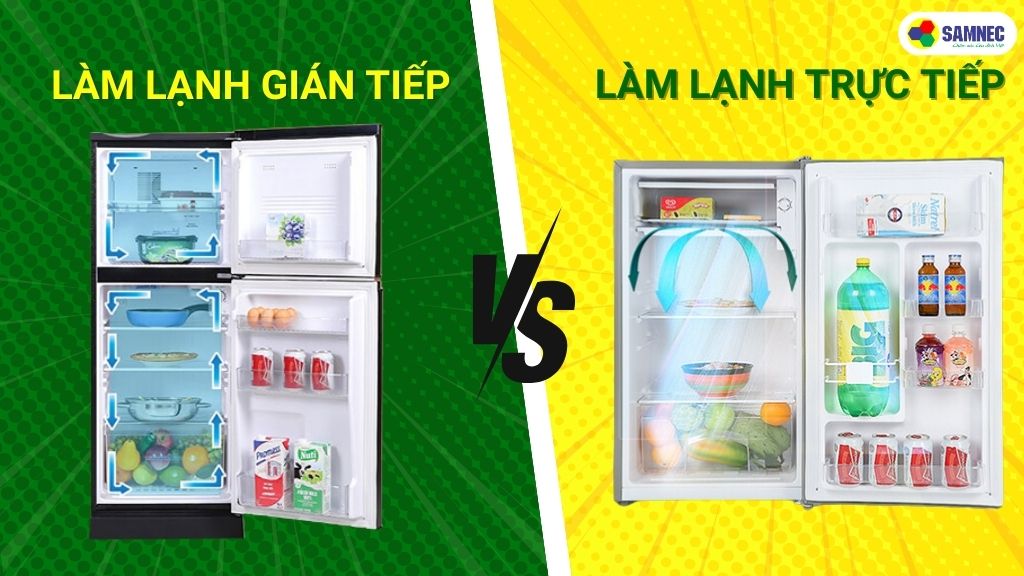 làm lạnh trực tiếp và gián tiếp