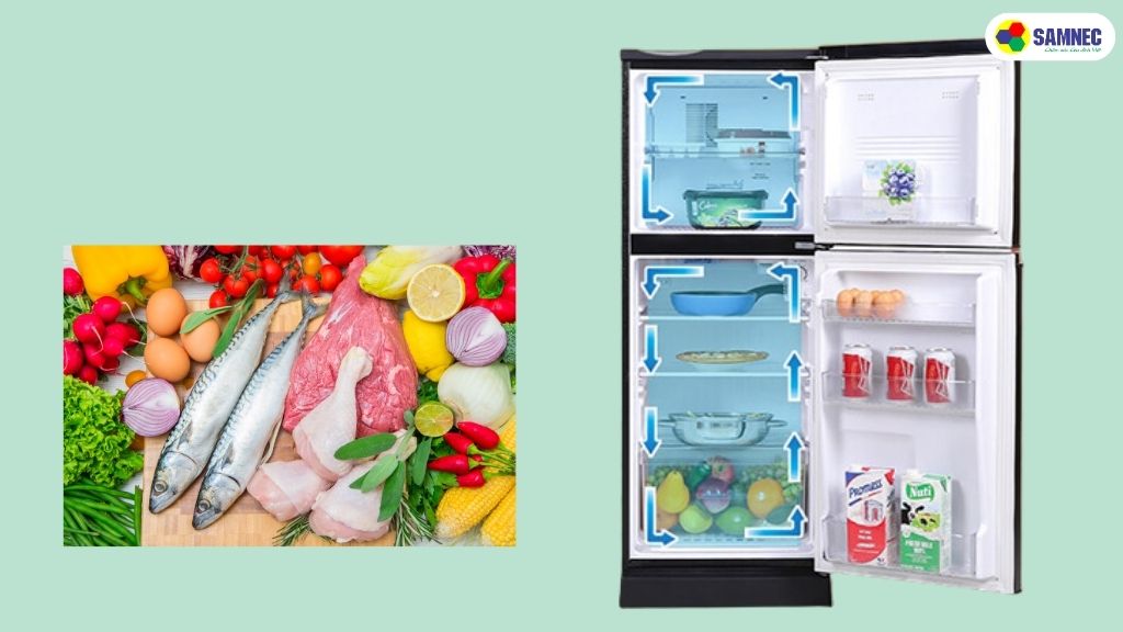 Công nghệ làm lạnh gián tiếp trên tủ lạnh