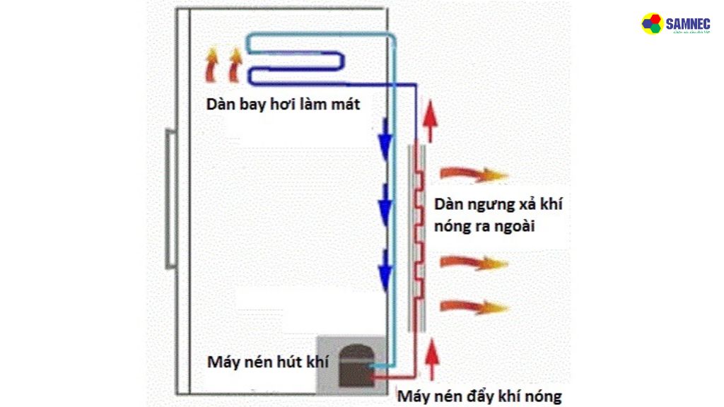 Do cấu tạo của tủ lạnh