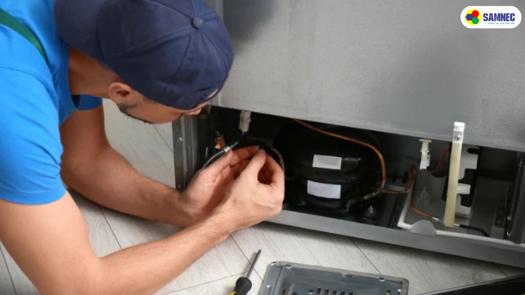 kiểm tra máy nén tủ lạnh