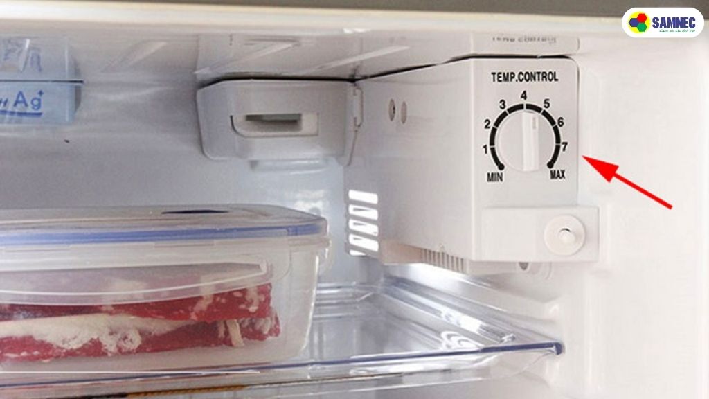 Nút điều chỉnh nhiệt độ "Temp.Control"