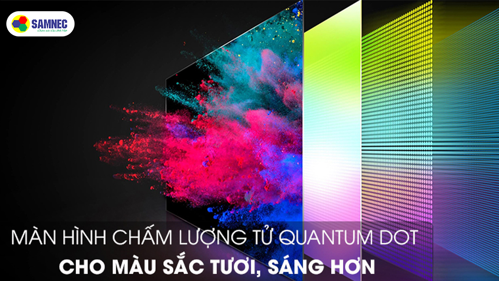 Màn hình chấm lượng tử Quantum Dot của tivi QLED
