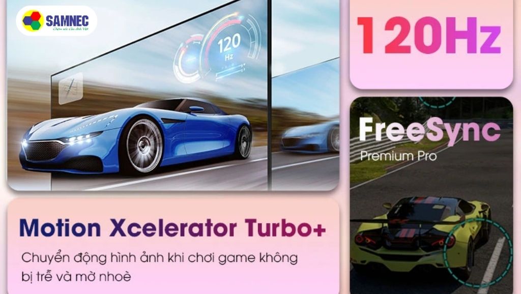 Công nghệ Motion Xcelerator Turbo và FreeSync Premium pro trên tivi Samsung