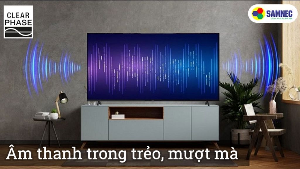 Công nghệ Clear Phase trên tivi Sony X75K