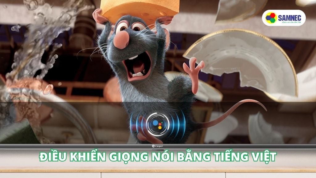 Trợ lý ảo thông minh trên tivi Casper UG6000