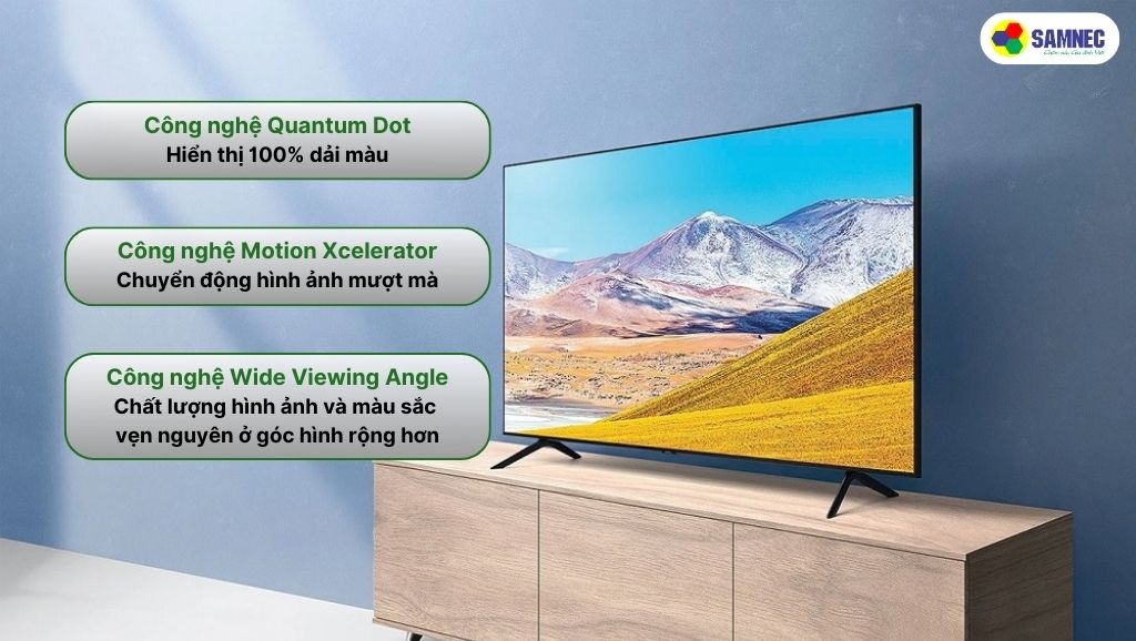Công nghệ hình ảnh tivi Samsung