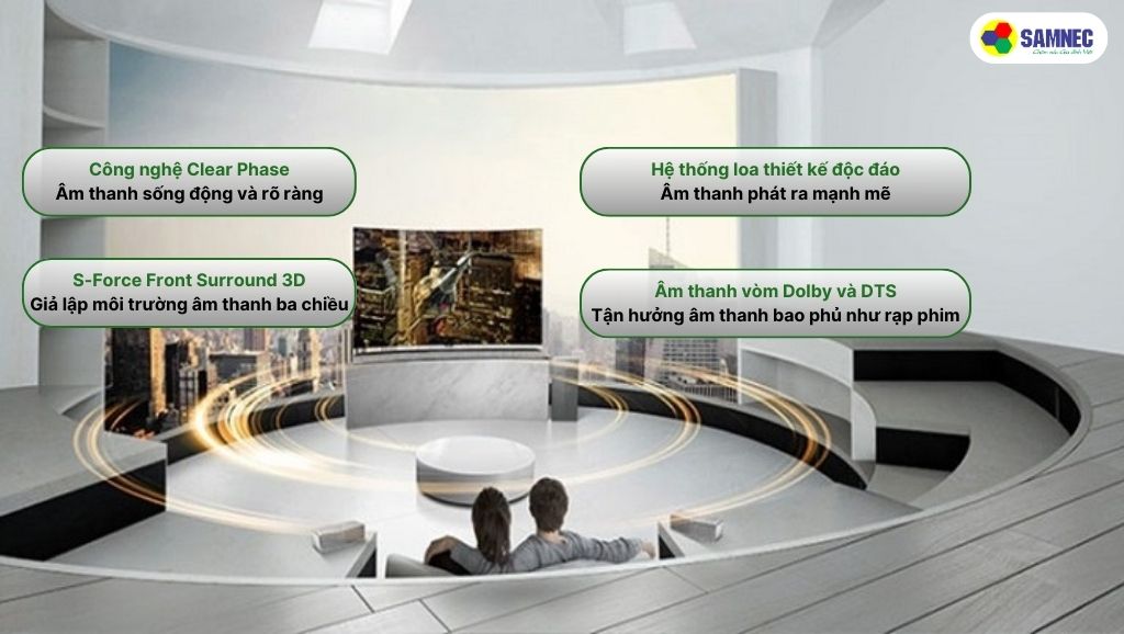 Công nghệ âm thanh của tivi Samsung