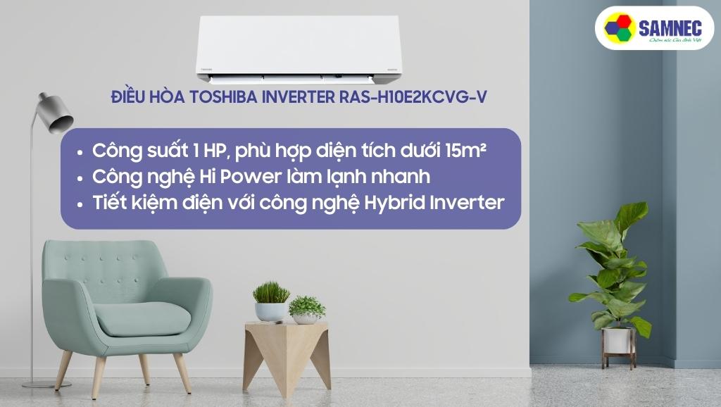 Điều hòa Toshiba Inverter RAS-H10E2KCVG-V