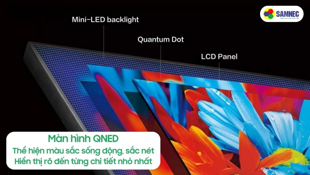 Màn hình QNED của Tivi LG 91TPA