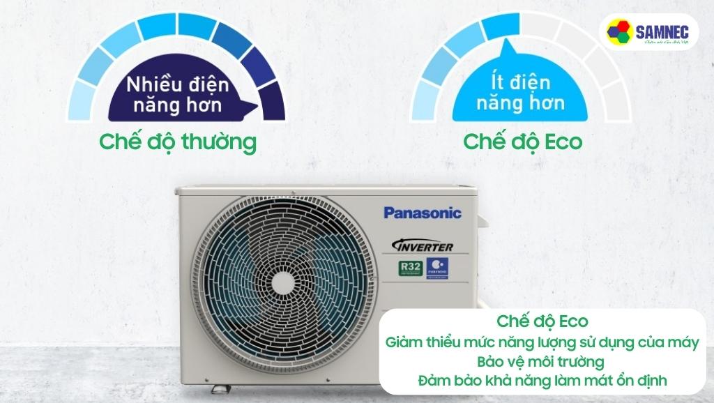 Chế độ Eco giúp tiết kiệm năng lượng