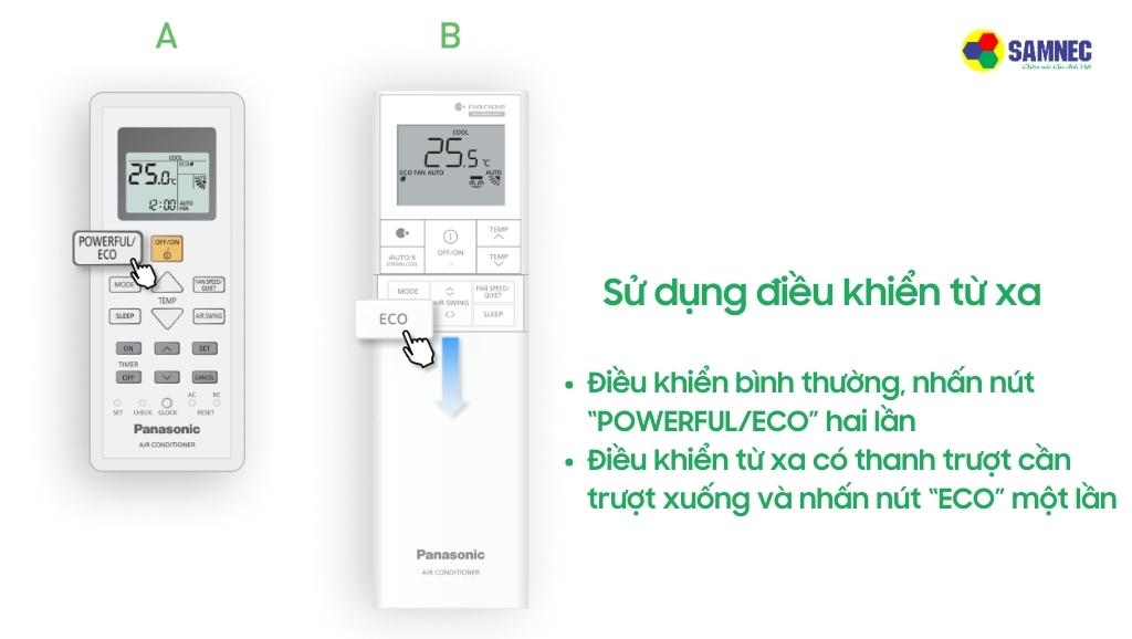 Hướng Dẫn Sử Dụng Chế Độ Eco Trên Máy Lạnh Panasonic