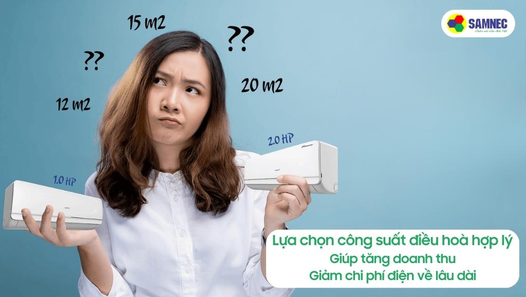Lựa chọn công suất làm mát của điều hoà cho nhà hàng, quán cà phê