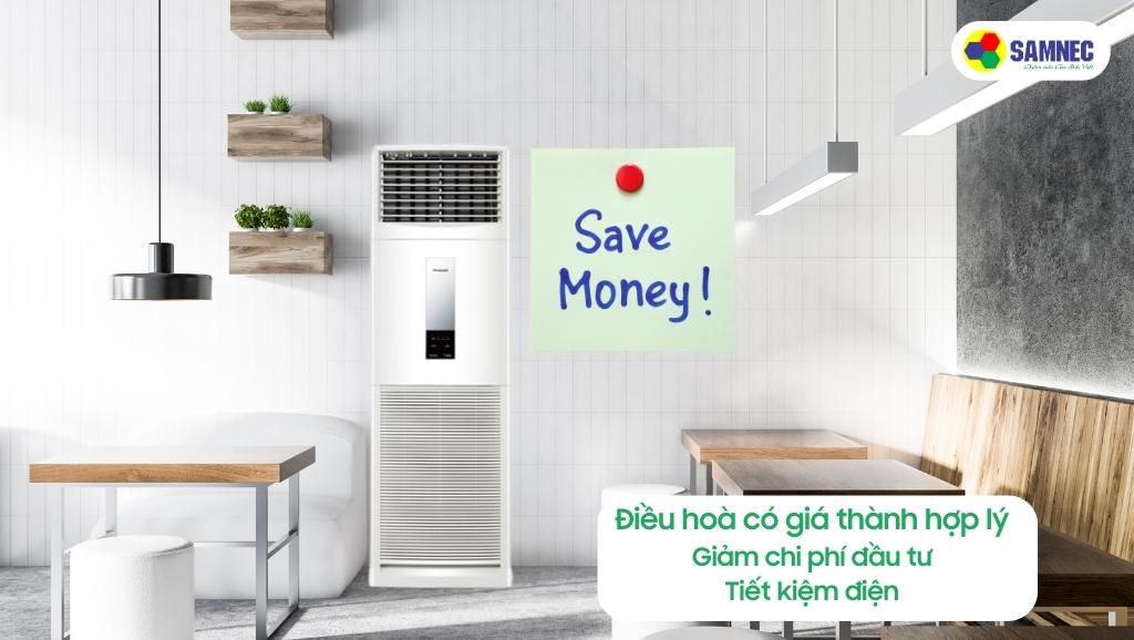 Giá thành hợp lý khi lựa chọn điều hoà cho nhà hàng, quán cà phê