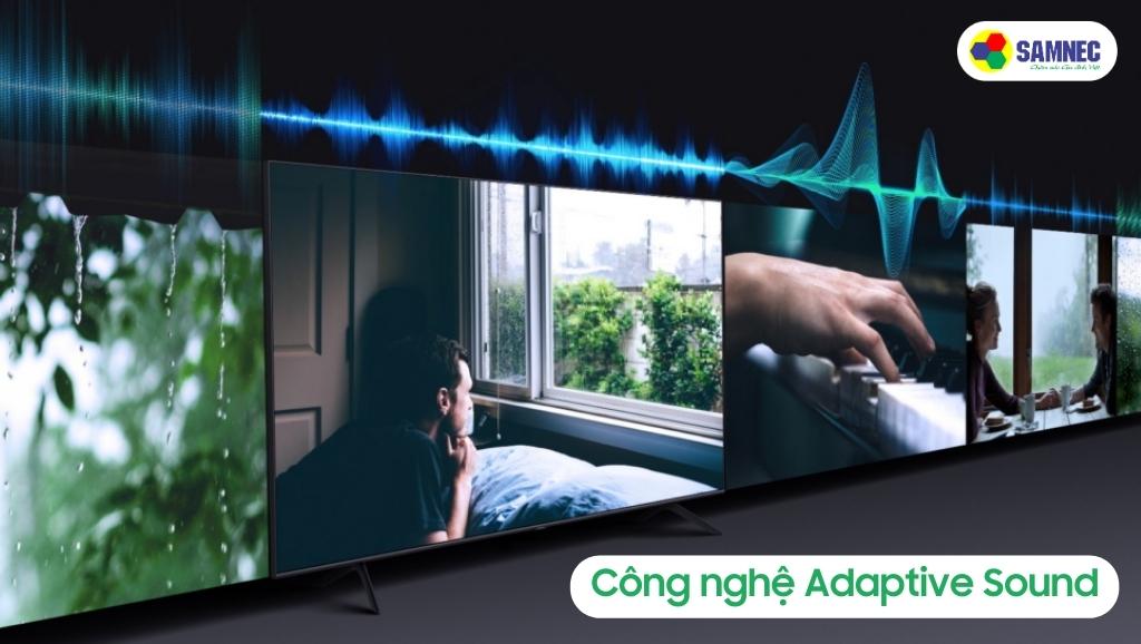 Công nghệ Adaptive Sound của Tivi Samsung AU7700
