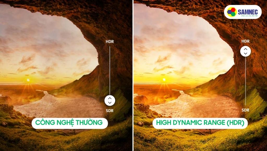 Công nghệ High Dynamic Range của Tivi Samsung AU7700
