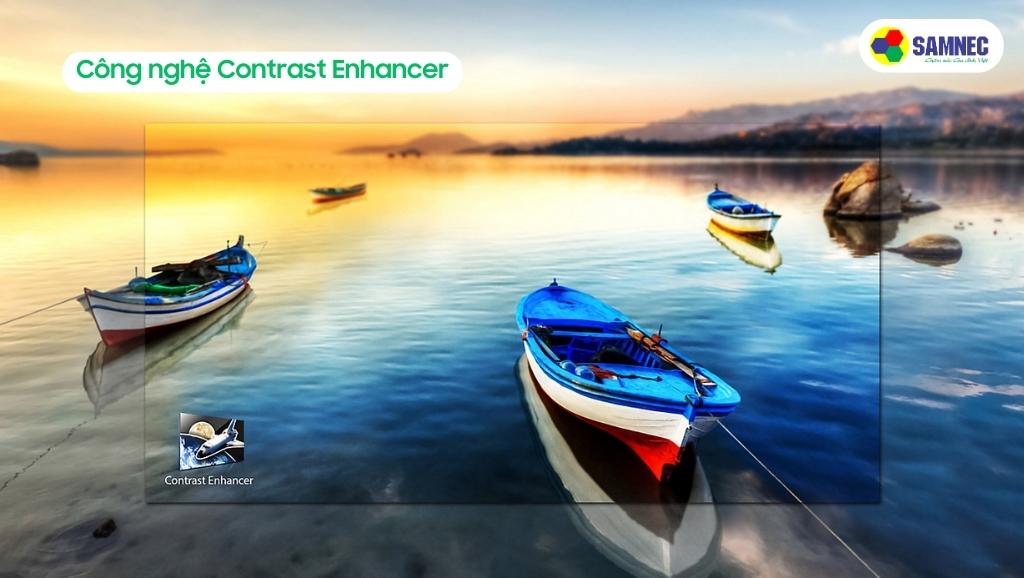 Công nghệ Contrast Enhancer của Tivi Samsung AU7700