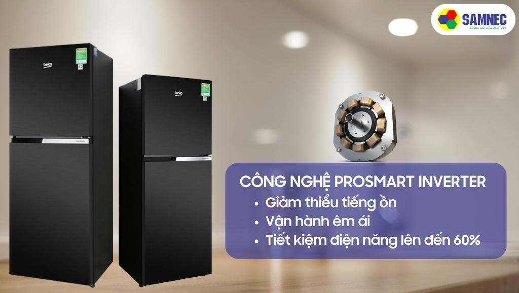 Tủ lạnh Beko áp dụng công nghệ ProSmart Inverter tiết kiệm điện đột phá