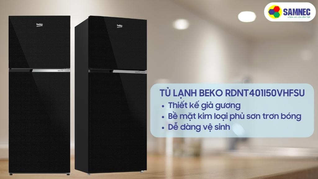 Tủ lạnh Beko ngăn đá trên 401 lít RDNT401I50VHFSU