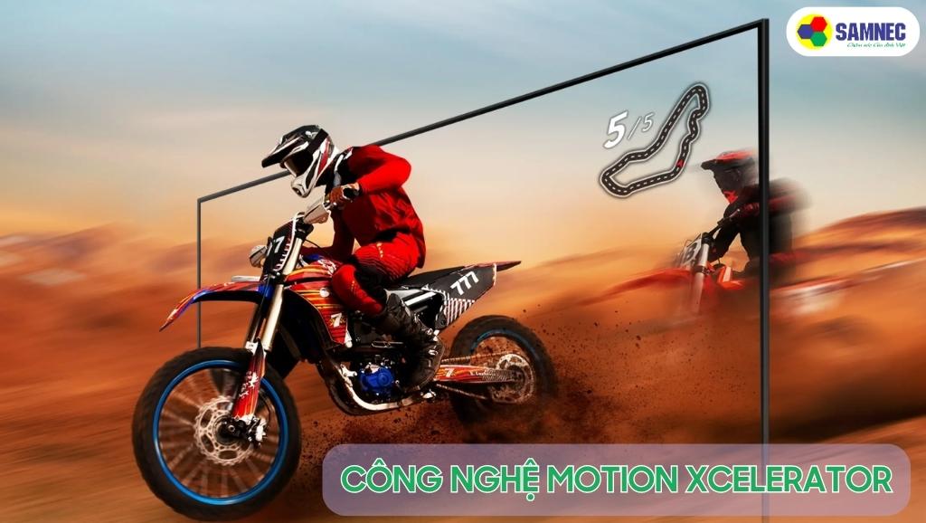 Công nghệ Motion Xcelerator của tivi Samsung Q60B