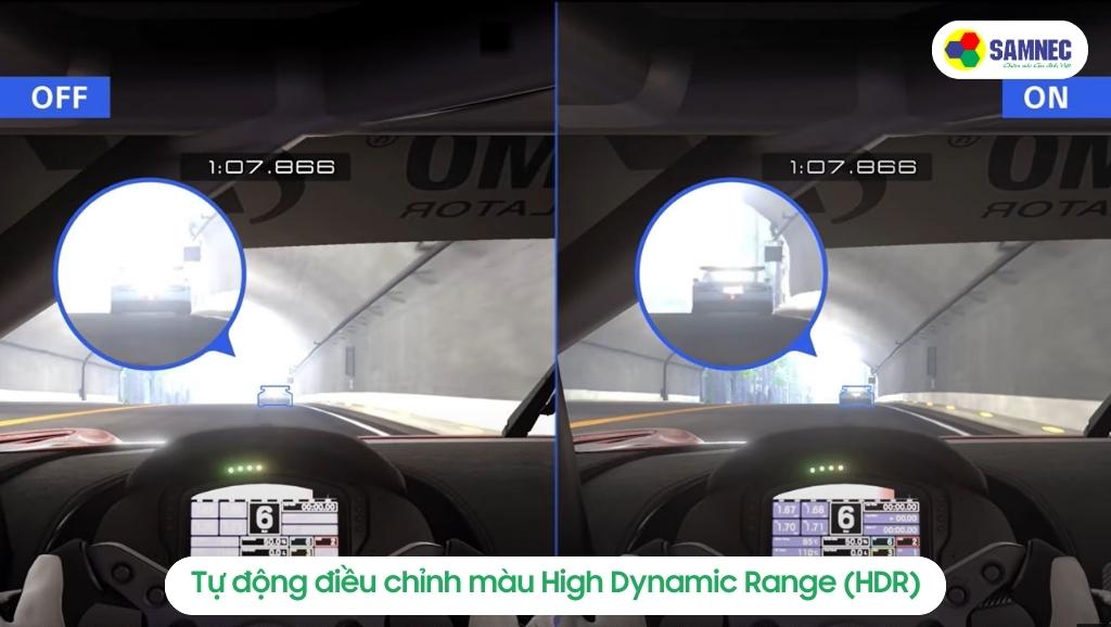 Tự động điều chỉnh màu High Dynamic Range (HDR) của Tivi Sony X95L