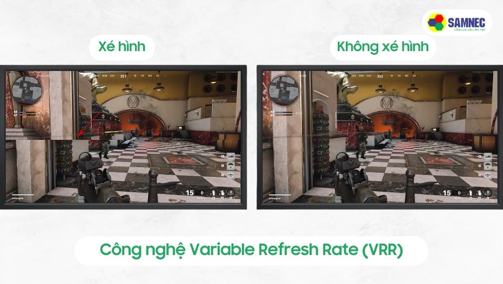 Công nghệ Variable Refresh Rate (VRR) của Tivi Sony X95L