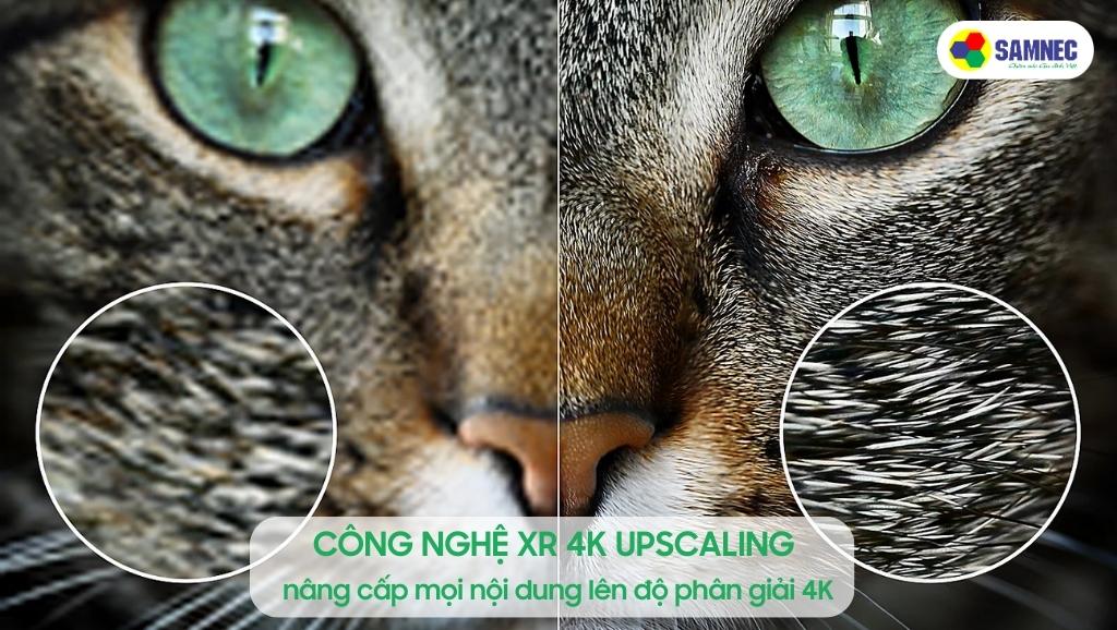 Công nghệ XR 4K Upscaling của Tivi Sony 4K X95L