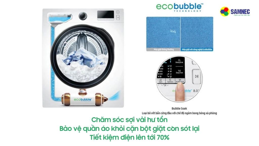 Máy giặt thông minh Samsung AI Eco Bubble giá bao nhiêu? Có nên mua không?